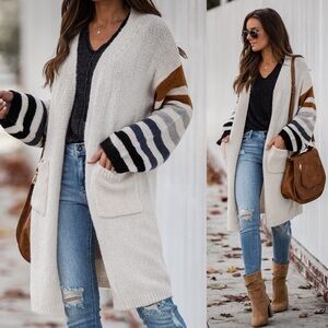 Wishlist fall cardigan sweater oversized M/L pit to pit 24.5”